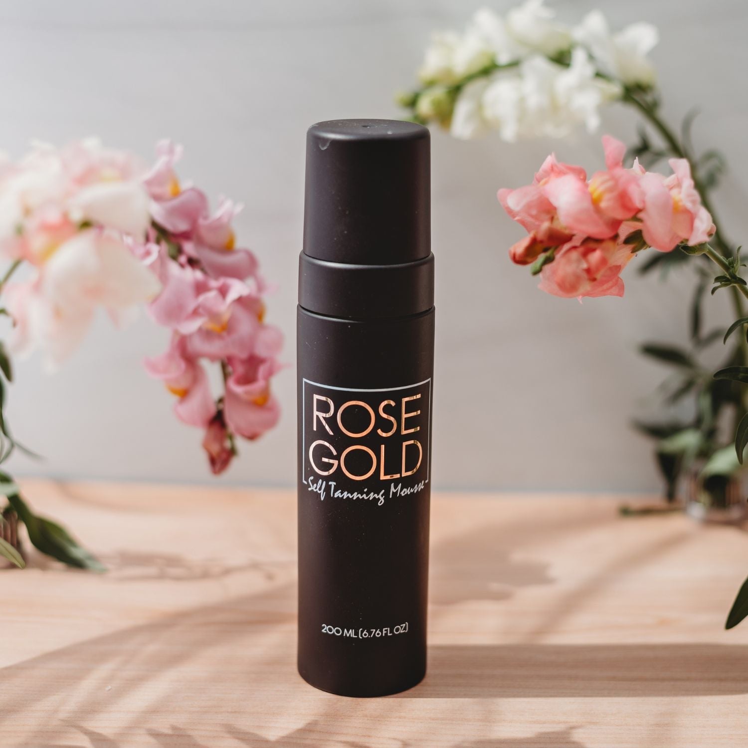 Rapid Rinse Self Tanning Mousse — Dark Neutral Bronze Whipped Foam