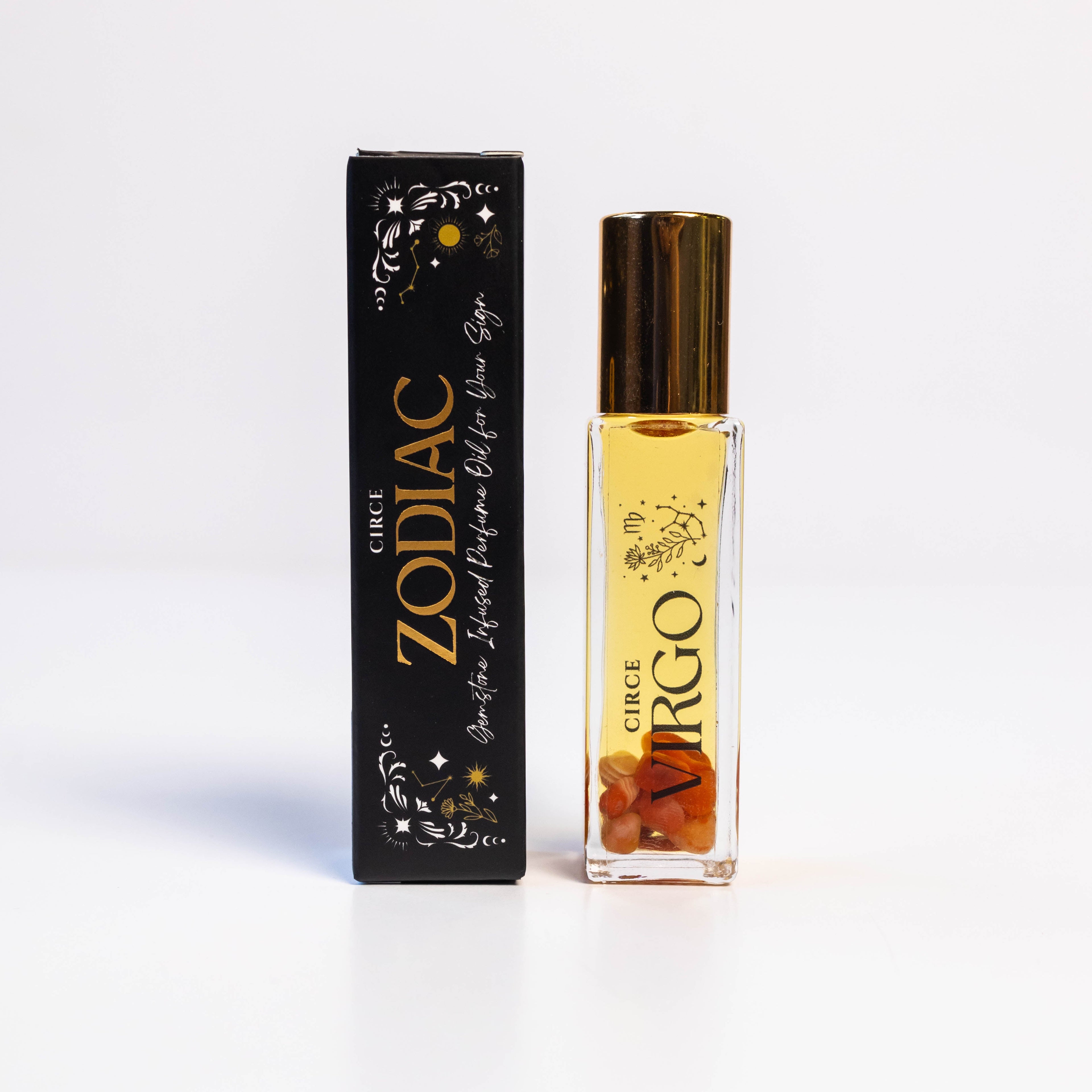 Zodiac Perfume Oil Set – 12 Gemstone‑Infused Zodiac Scents