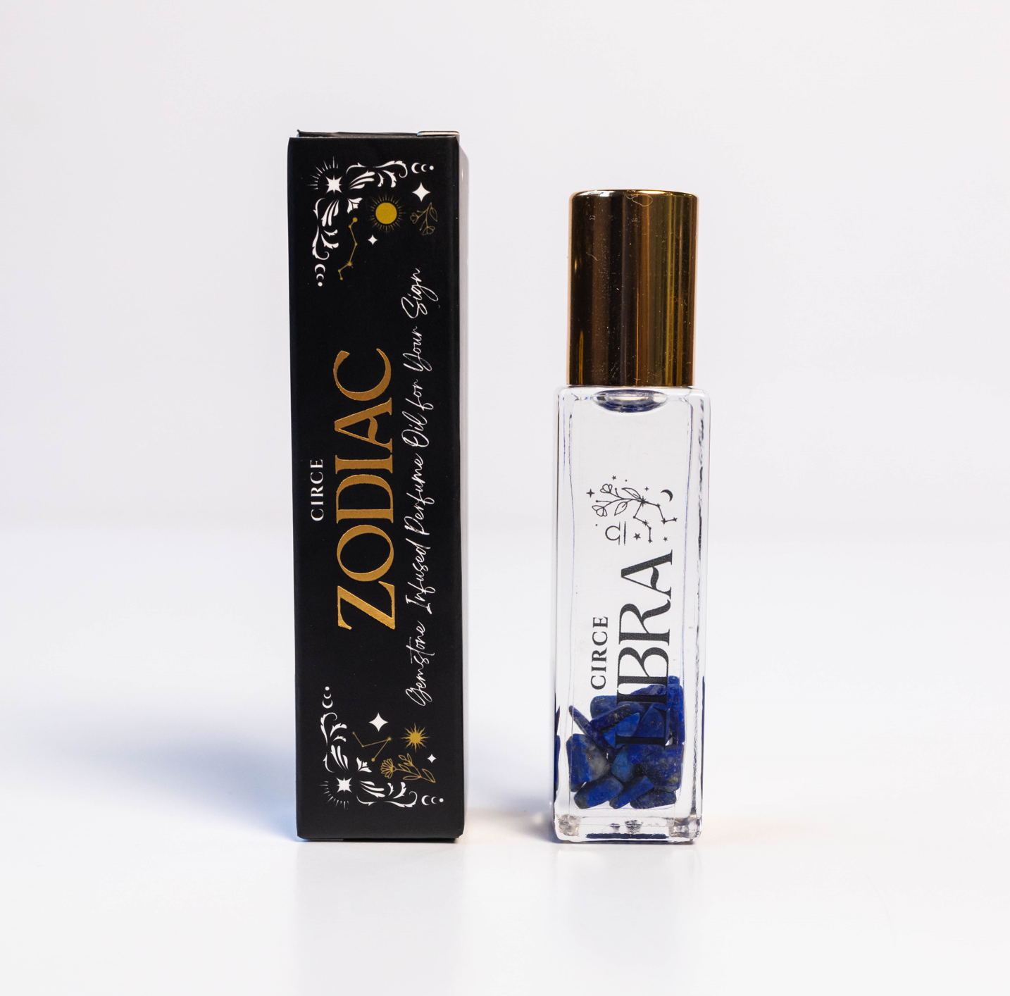 Zodiac Perfume Oil Set – 12 Gemstone‑Infused Zodiac Scents