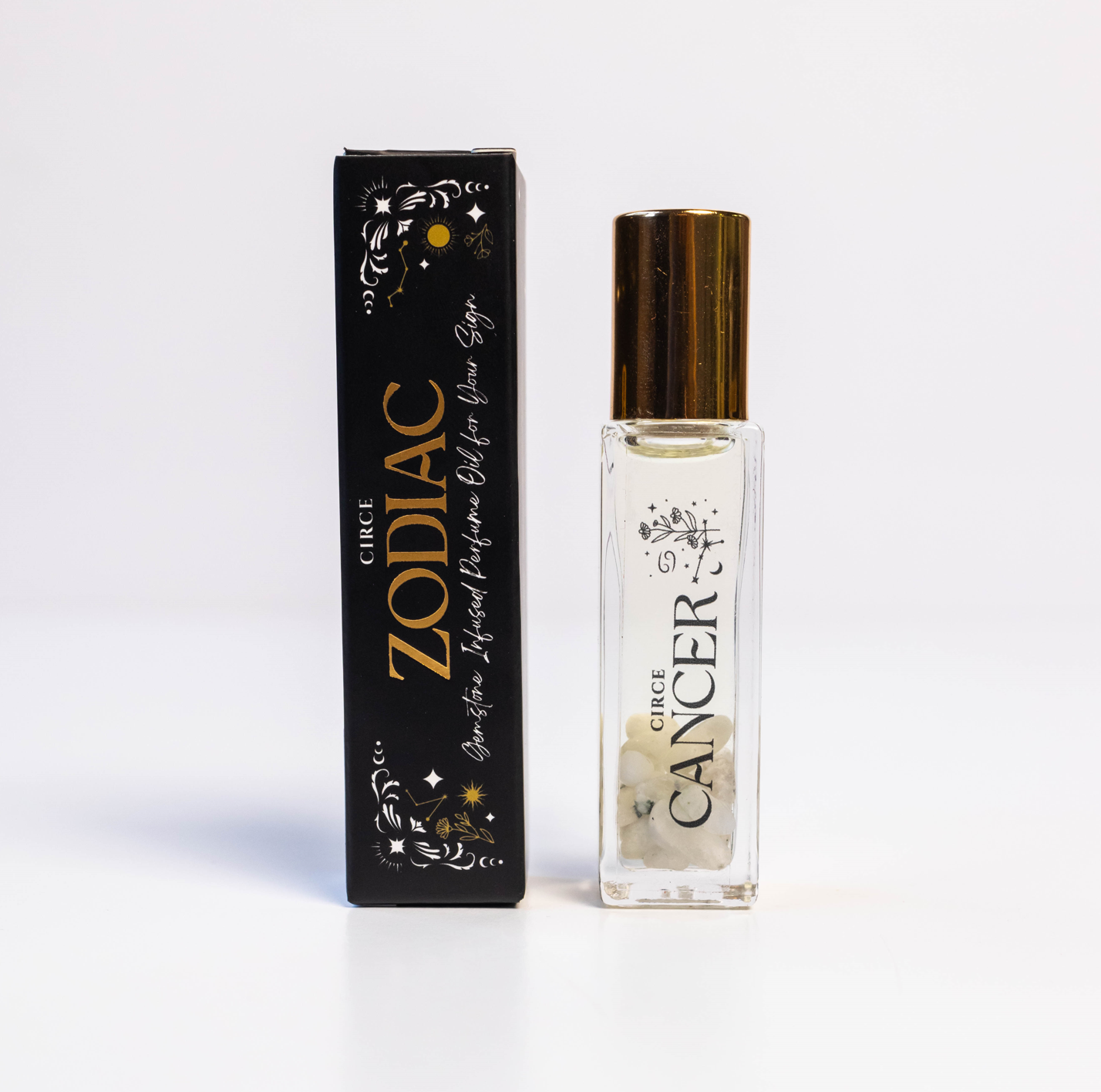 Zodiac Perfume Oil Set – 12 Gemstone‑Infused Zodiac Scents